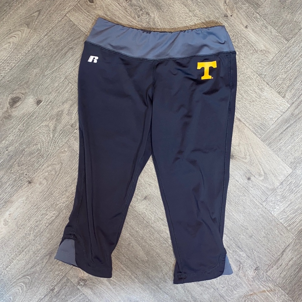 Gray Russel Crop Leggings